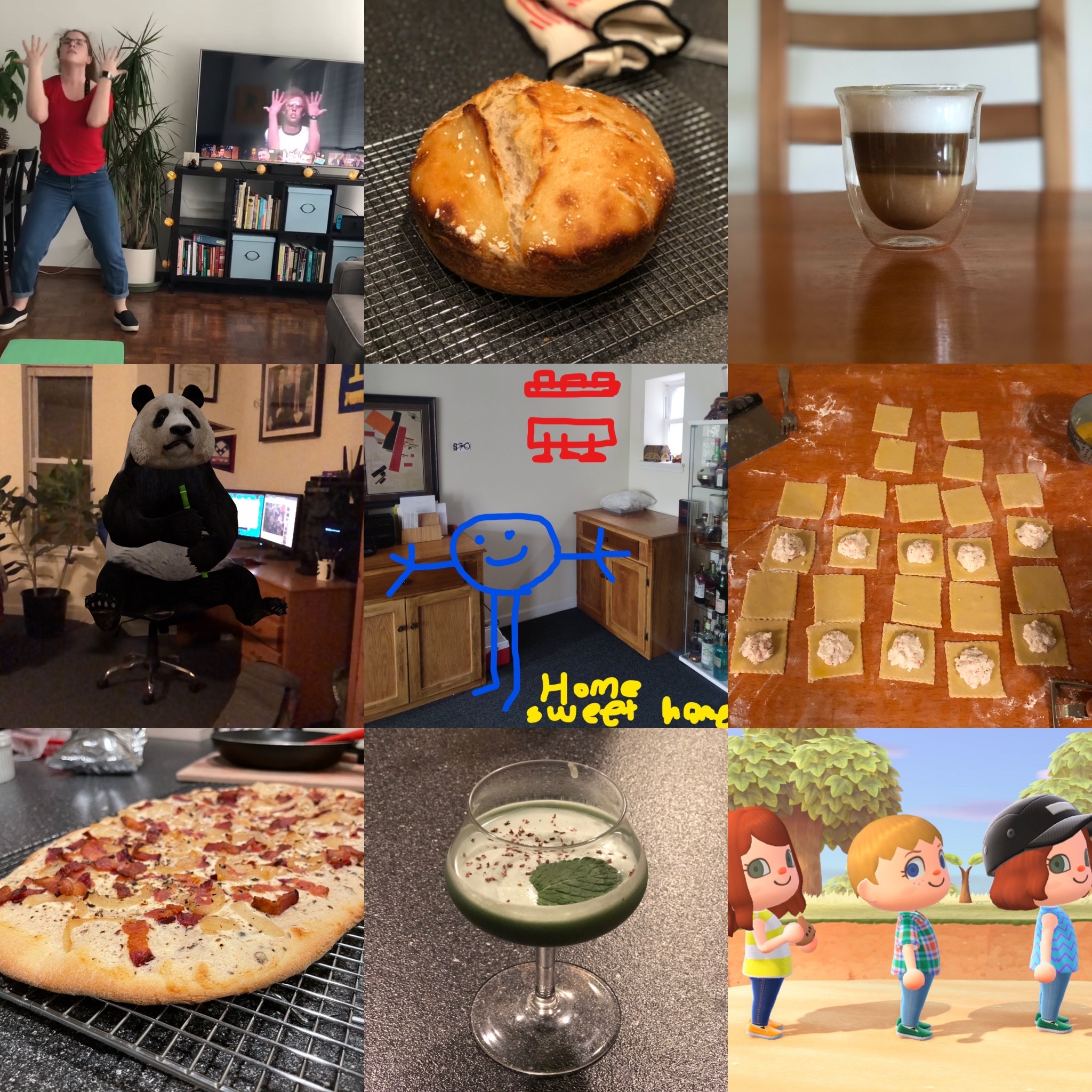 Hannah had a private office